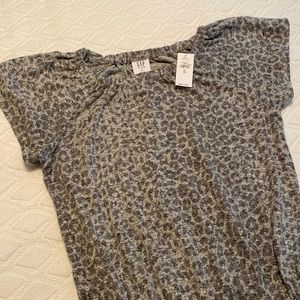 Gap kids Girls Jumpsuit - Softspun gray animal print